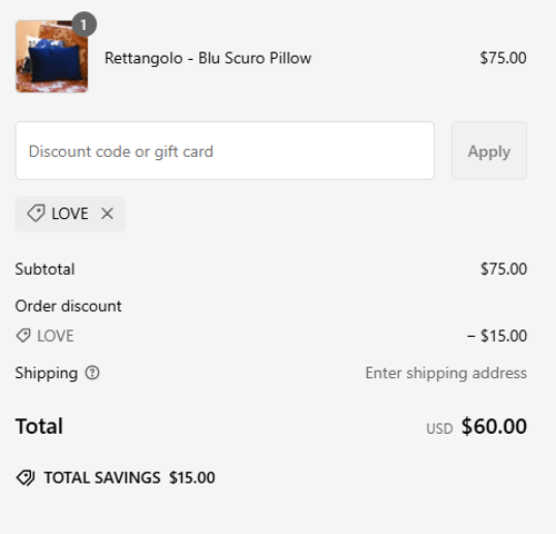 proof of working Villa Cotton coupon codes LOVE