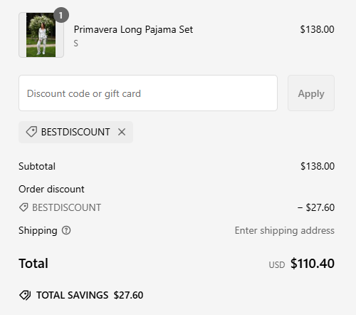 proof of working Villa Cotton coupon codes BESTDISCOUNT