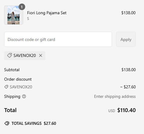 proof of working Villa Cotton coupon codes SAVENOX20