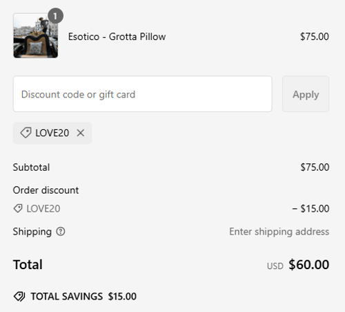 proof of working Villa Cotton coupon codes LOVE20