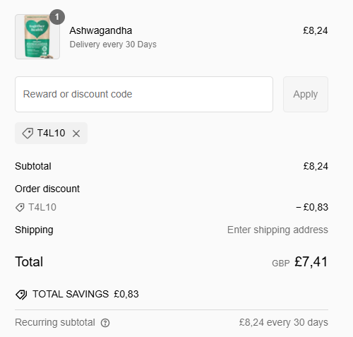 proof of working Together Health discount codes T4L✱✱