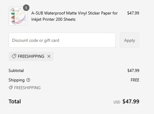 proof of working A-SUB coupon codes FREESHIPPING