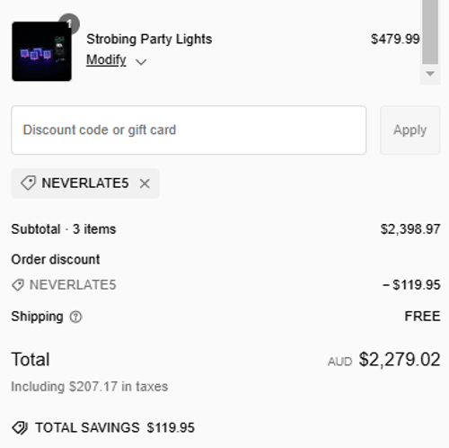 proof of working Bushdoof discount codes NEVERLATE5