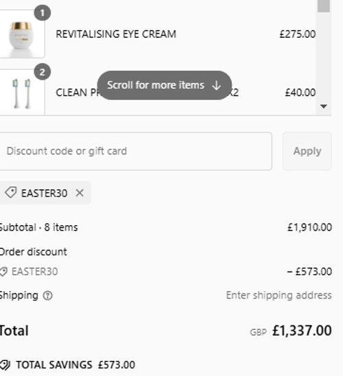 proof of working OPATRA discount codes EASTER30