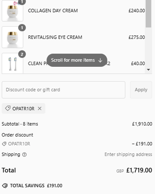 proof of working OPATRA discount codes OPAT✱✱✱✱