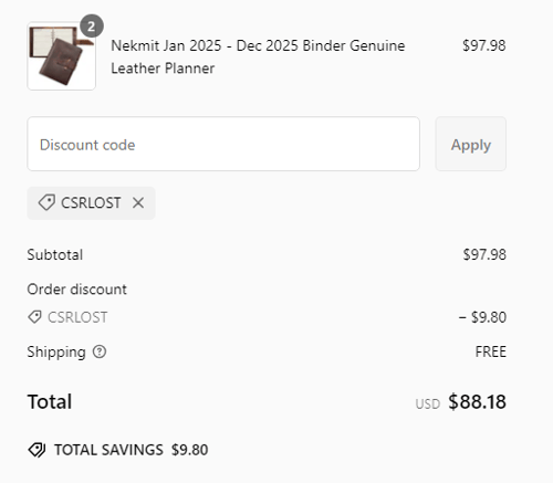 proof of working Nekmit coupon codes CSRLOST