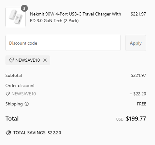 proof of working Nekmit coupon codes NEWSAVE10