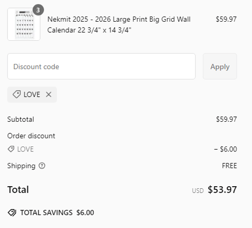 proof of working Nekmit coupon codes LOVE