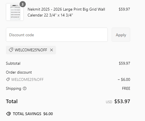 proof of working Nekmit coupon codes WELCOME25%OFF