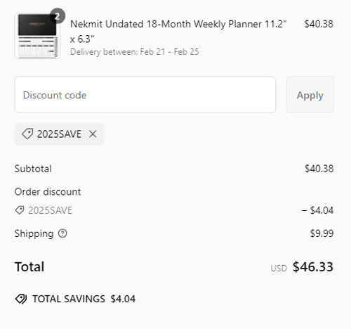 proof of working Nekmit coupon codes 2025SAVE
