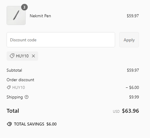 proof of working Nekmit coupon codes HUY10