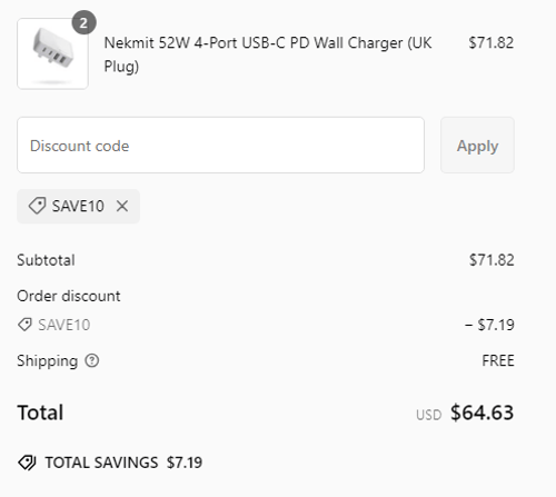 proof of working Nekmit coupon codes SAVE10