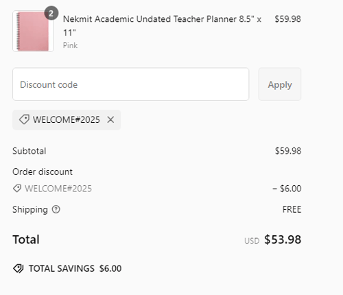 proof of working Nekmit coupon codes WELCOME#2025