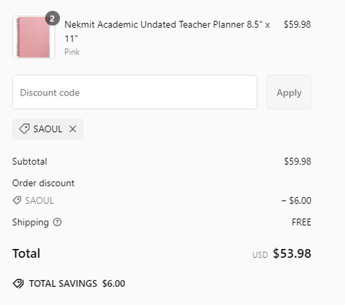 proof of working Nekmit coupon codes SAOUL