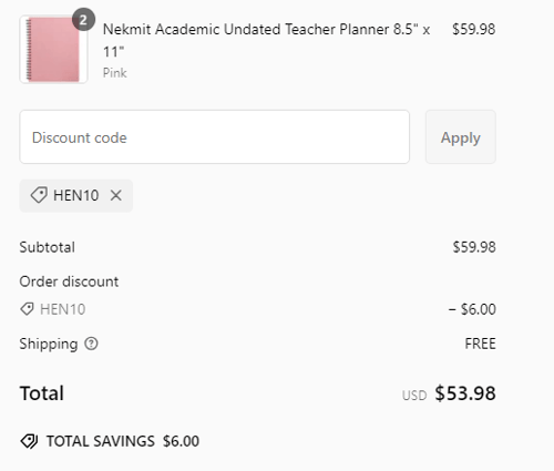 proof of working Nekmit coupon codes HEN10