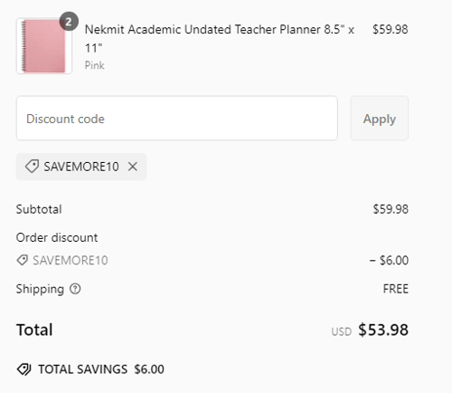 proof of working Nekmit coupon codes SAVEMORE10