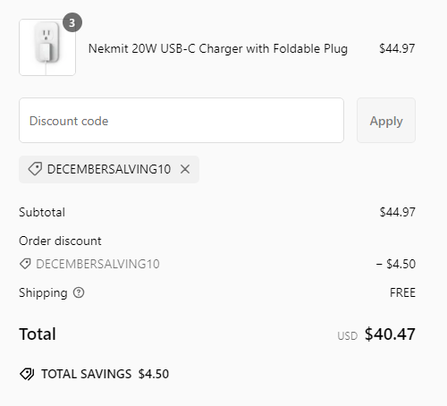 proof of working Nekmit coupon codes DECEMBERSALVING10