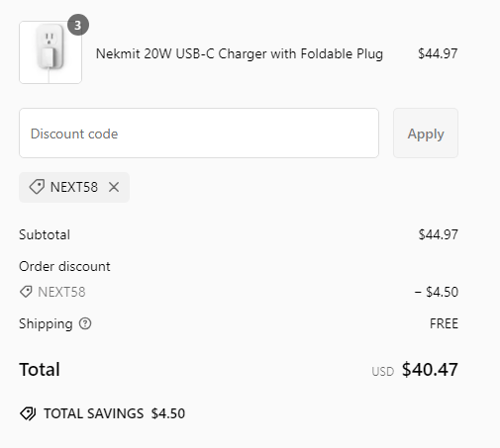 proof of working Nekmit coupon codes NEXT58