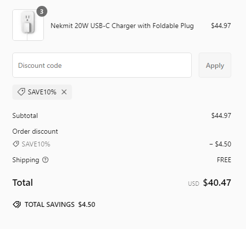 proof of working Nekmit coupon codes SAVE10%