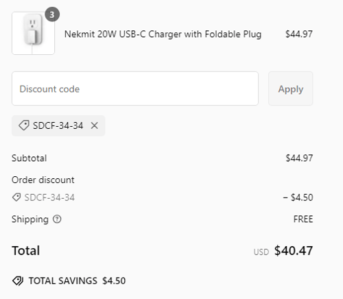 proof of working Nekmit coupon codes SDCF-34-34