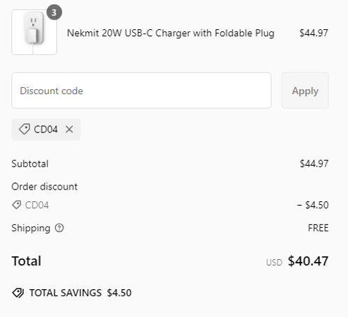 proof of working Nekmit coupon codes CD04