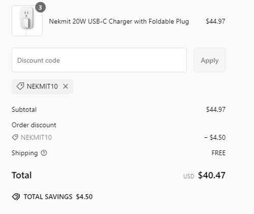 proof of working Nekmit coupon codes NEKMIT10