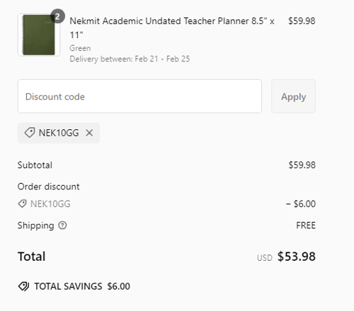 proof of working Nekmit coupon codes NEK10GG