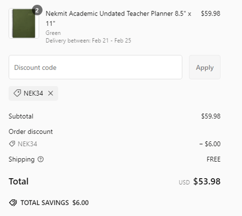 proof of working Nekmit coupon codes NEK34