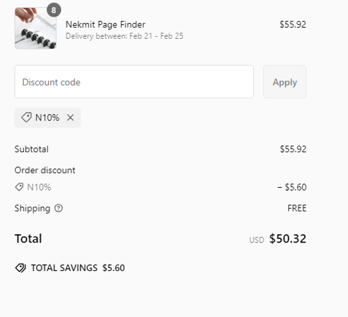 proof of working Nekmit coupon codes N10%