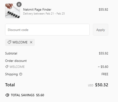 proof of working Nekmit coupon codes WELCOME