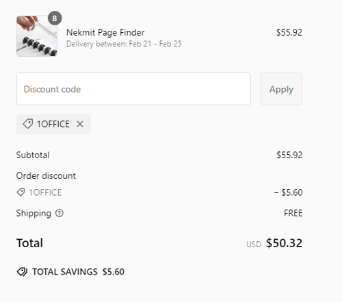 proof of working Nekmit coupon codes 1OFFICE