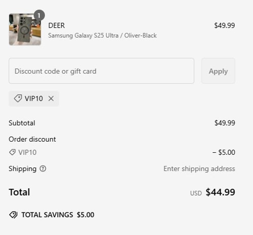 proof of working CASELES coupon codes VIP10