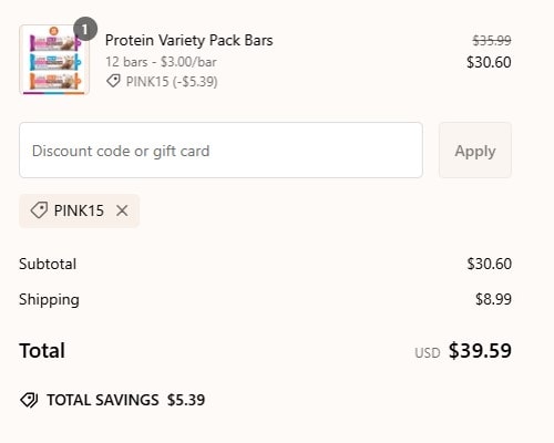 proof of working Love Good Fats coupon codes PINK15