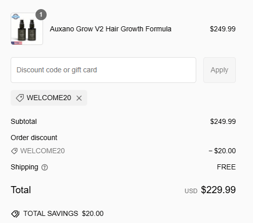 proof of working Aseir Custom discount codes WELCOME20