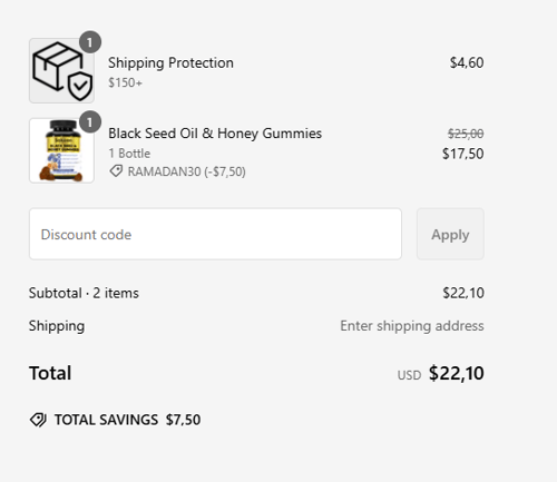 proof of working Sakoon Nutrition discount codes Ramadan30