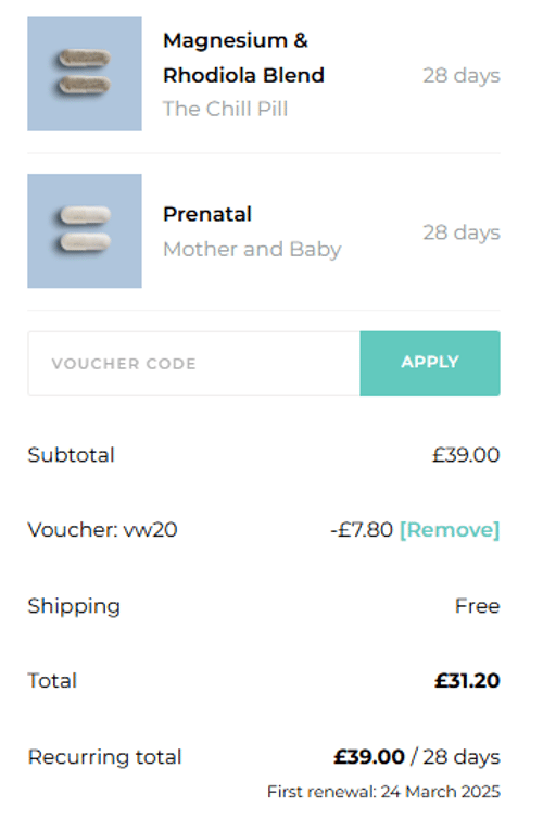 proof of working Everly Wellness discount codes VW20