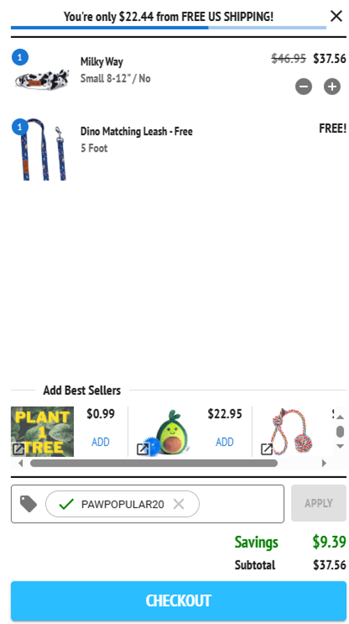 proof of working Pack Leashes discount codes PAWPOPULAR20