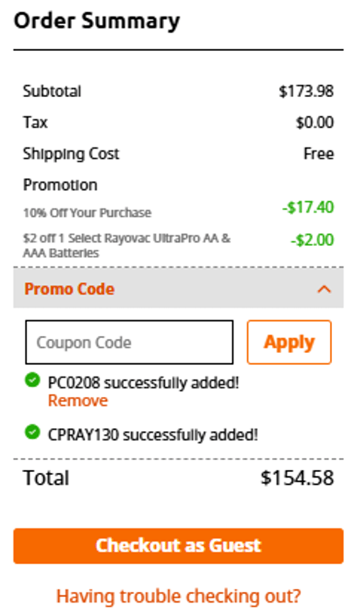proof of working Batteries Plus coupon codes PC0208