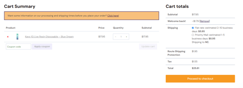 proof of working The Hemp Doctor coupon codes CHECKOUT10