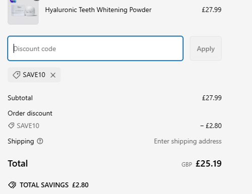 proof of working Polished London coupon codes SAVE10