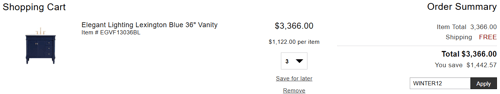 proof of working LuxeDecor promo codes WINTER12