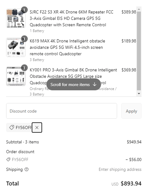 proof of working FUNYAT coupon codes FY56OFF