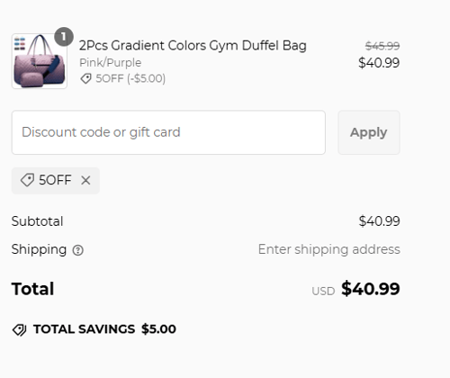 proof of working LOVEVOOK coupon codes 5OFF