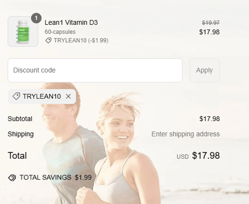 proof of working Lean1 discount codes TRYLE✱✱✱✱