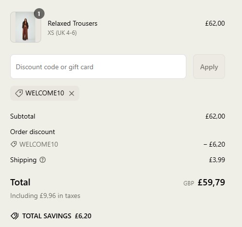 proof of working KLAYD discount codes WELCOME10