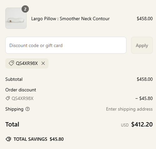 proof of working Kanuda discount codes QS4XR98X