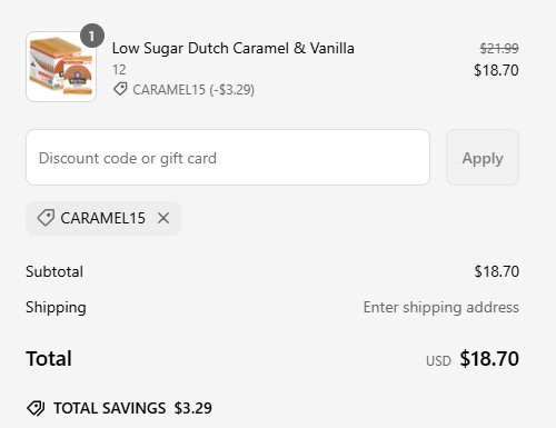 proof of working Rip Van coupon codes Caramel15