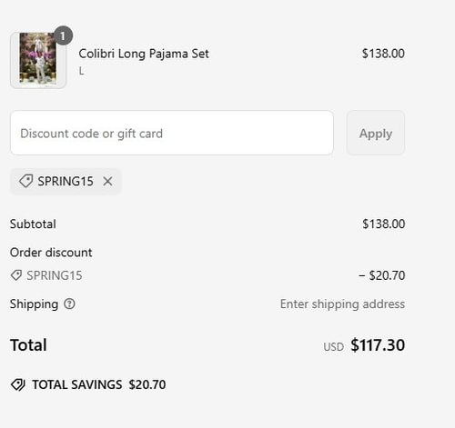 proof of working Villa Cotton coupon codes SPRING15
