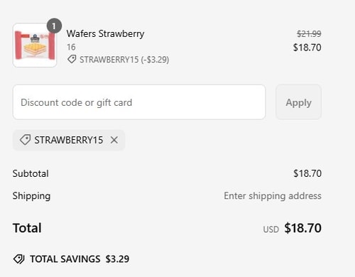 proof of working Rip Van coupon codes Strawberry15