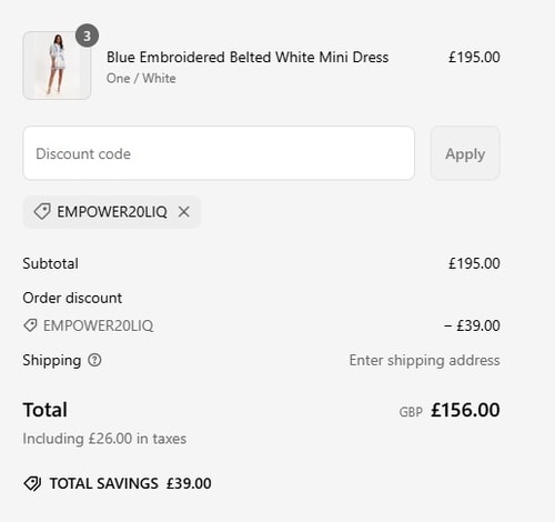 proof of working Liquorish Online discount codes EMPOWER20LIQ